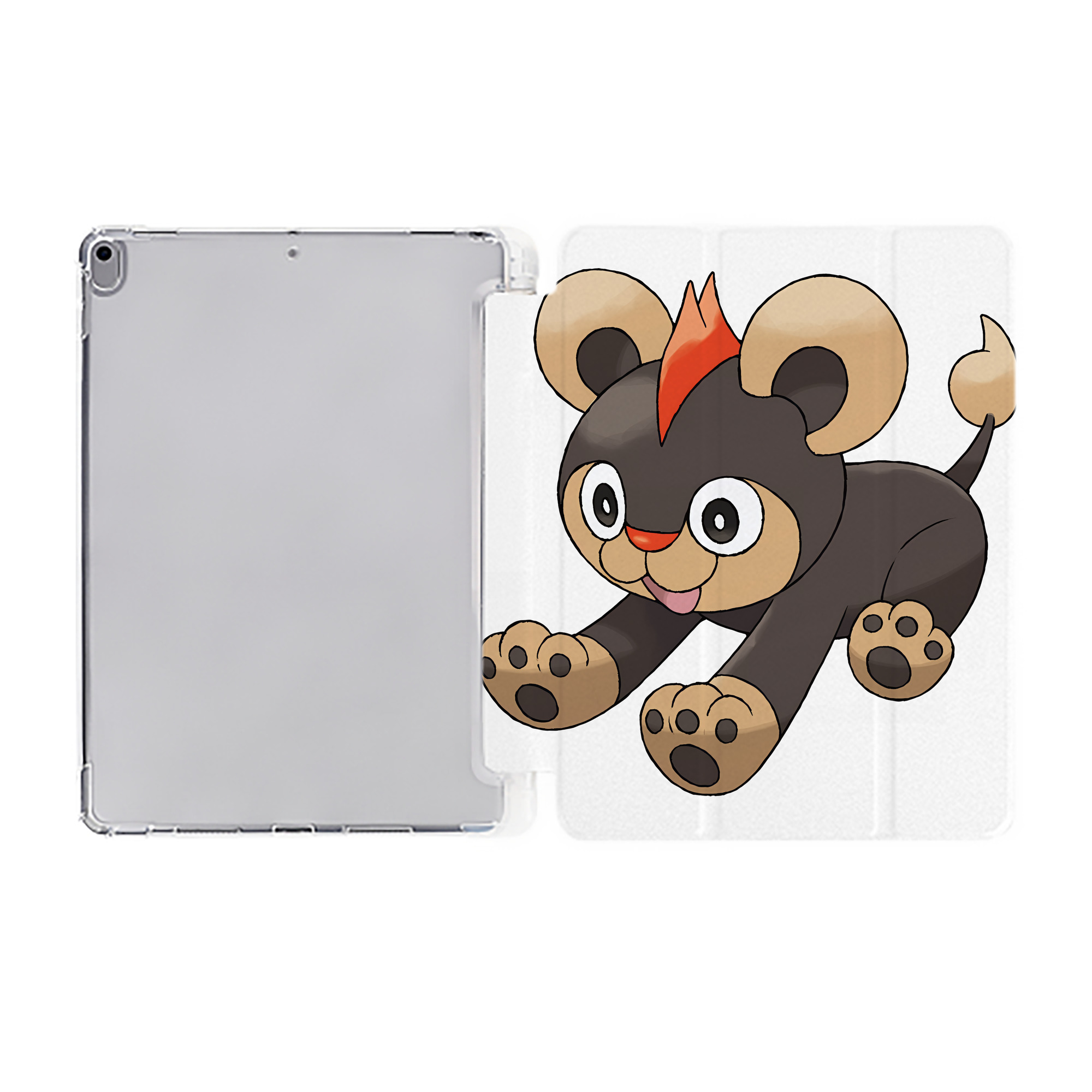 （画像用） ポケットモンスター Pokémon IPad ケース ペン収納付き 三つ折りスタンド PUレザー×シリコン 対応機種9.5/10.5/10.9インチ